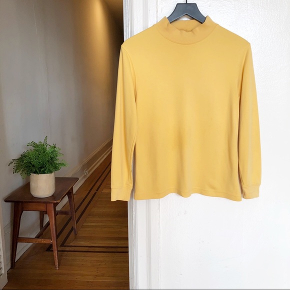 2/$20 St. John’s Bay Mock Neck Long Sleeve T-Shirt - Picture 12 of 15